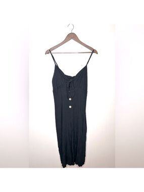 Kayak Black Jumpsuit Large